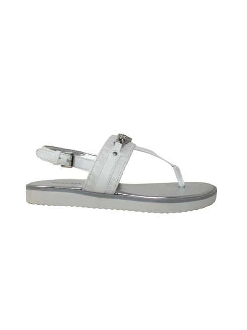 SHOES SANDAL MICHAEL KORS MK100701 WHITE SILVER